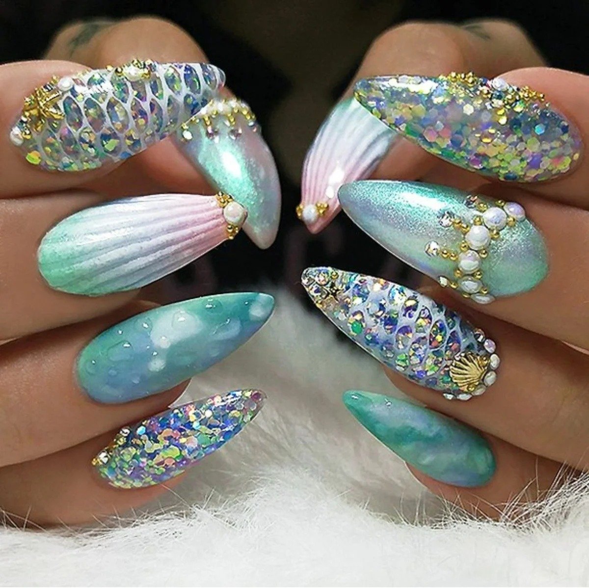 Необычно красивые ногти