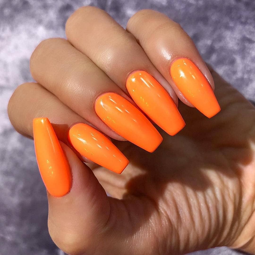Морковные Ногти