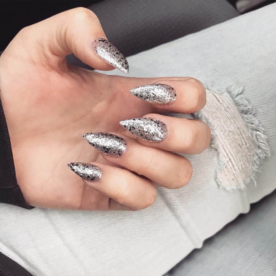 Серебряные ногти