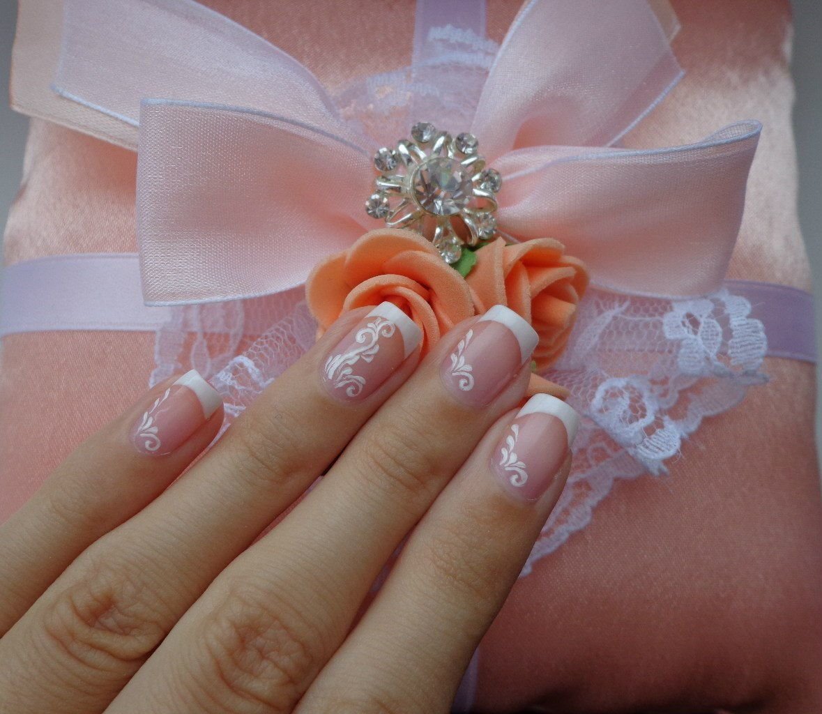 Дизайн Ногтей На Свадьбу Невесте Фото