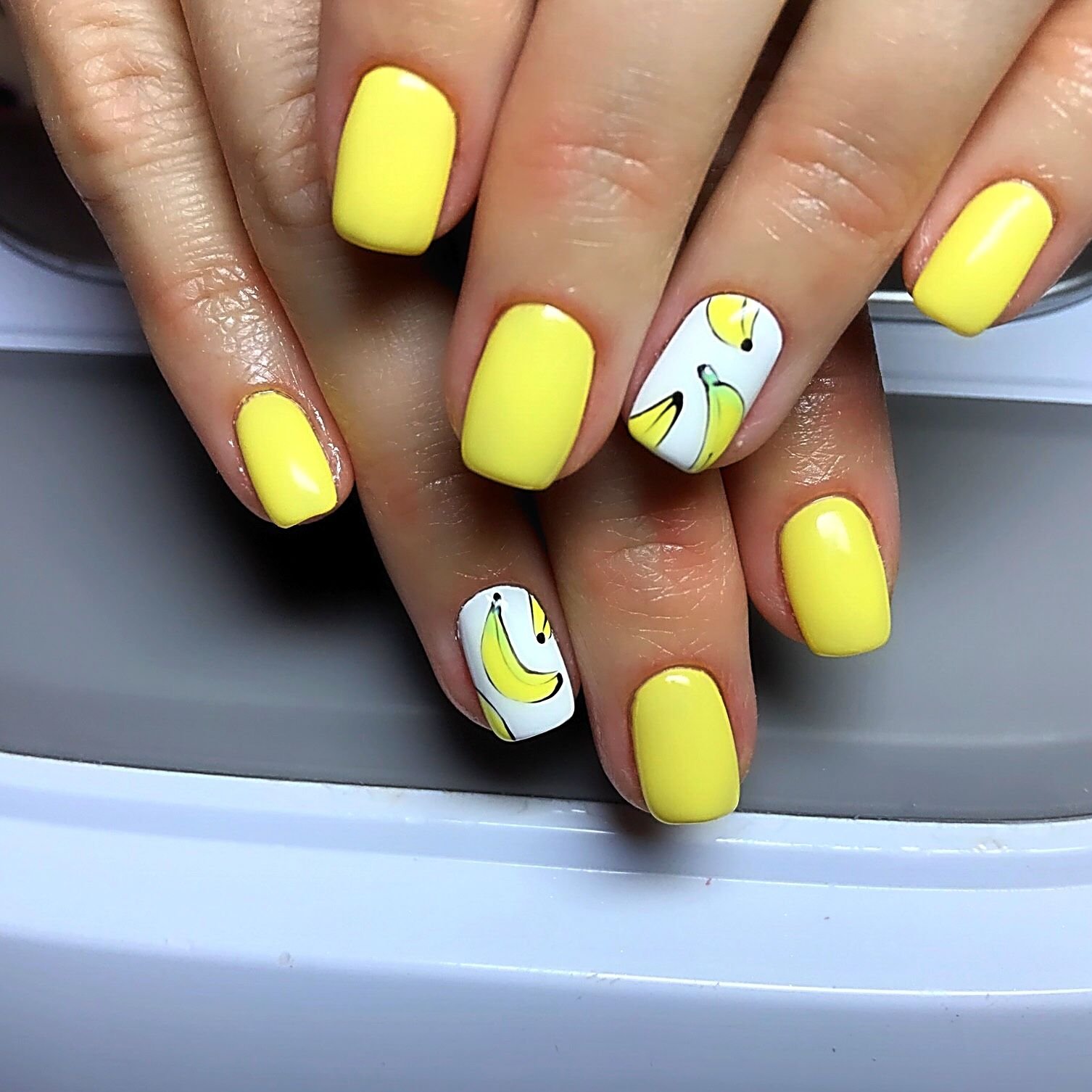 Красивые Желтые Ногти