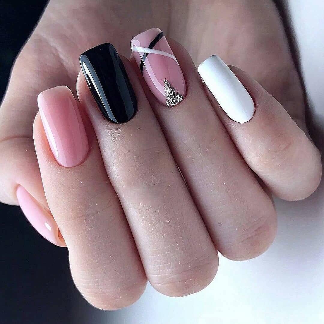 Красивые Дизайны Ногтей На Короткие Ногти Квадрат