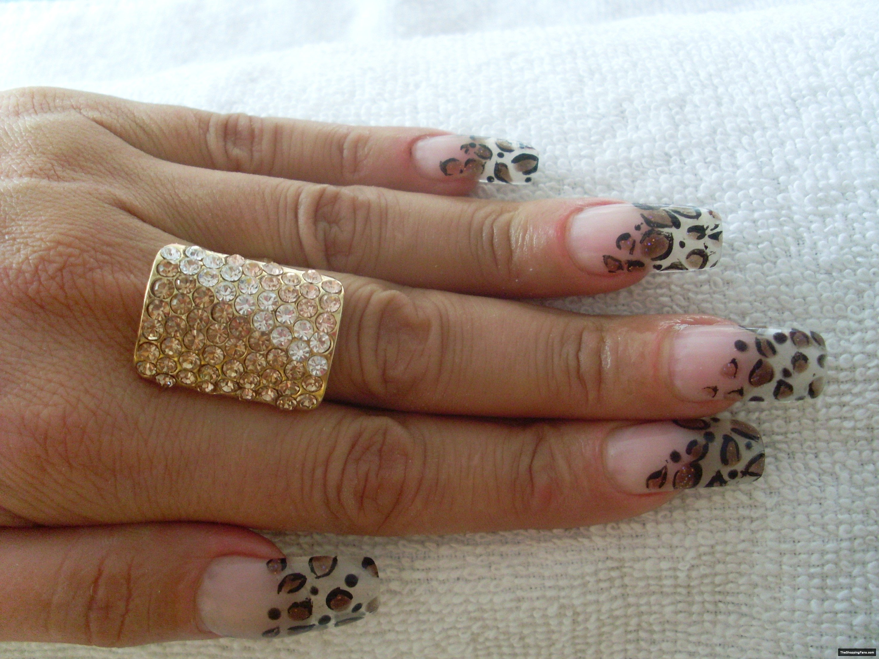Нежные Дизайн Ногтей Леопард