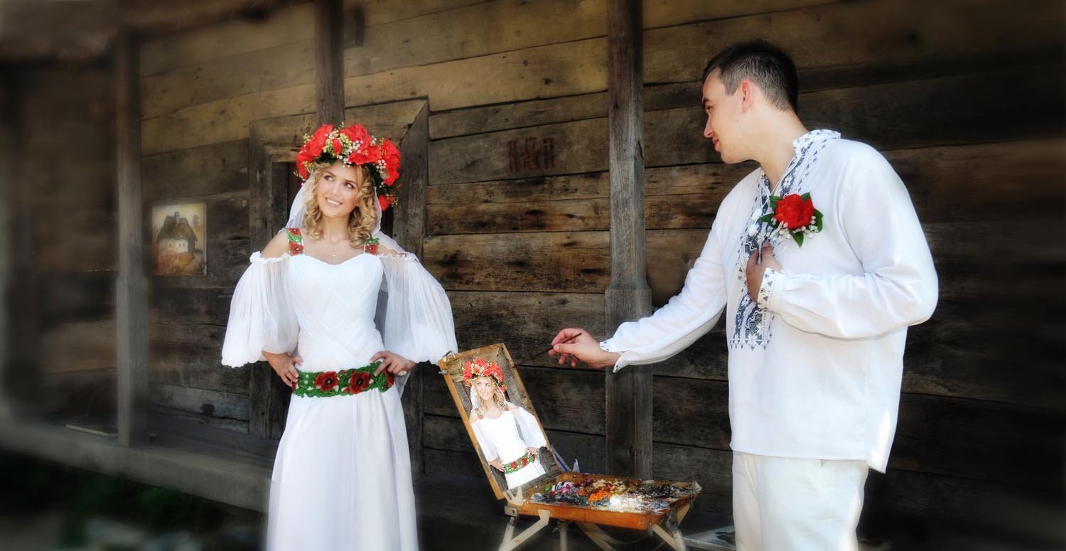 Свадьба в старинном русском стиле