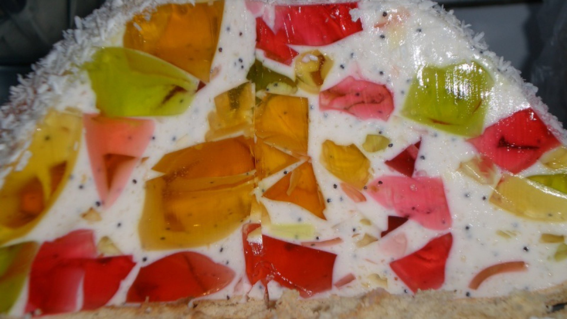 Торт Калейдоскоп с бисквитом