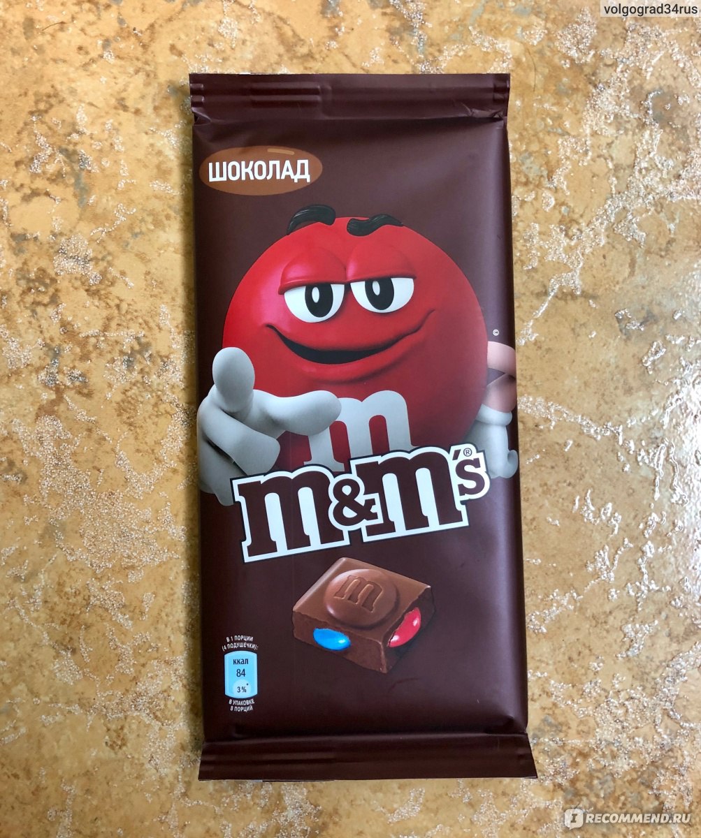 Шоколадка m&m