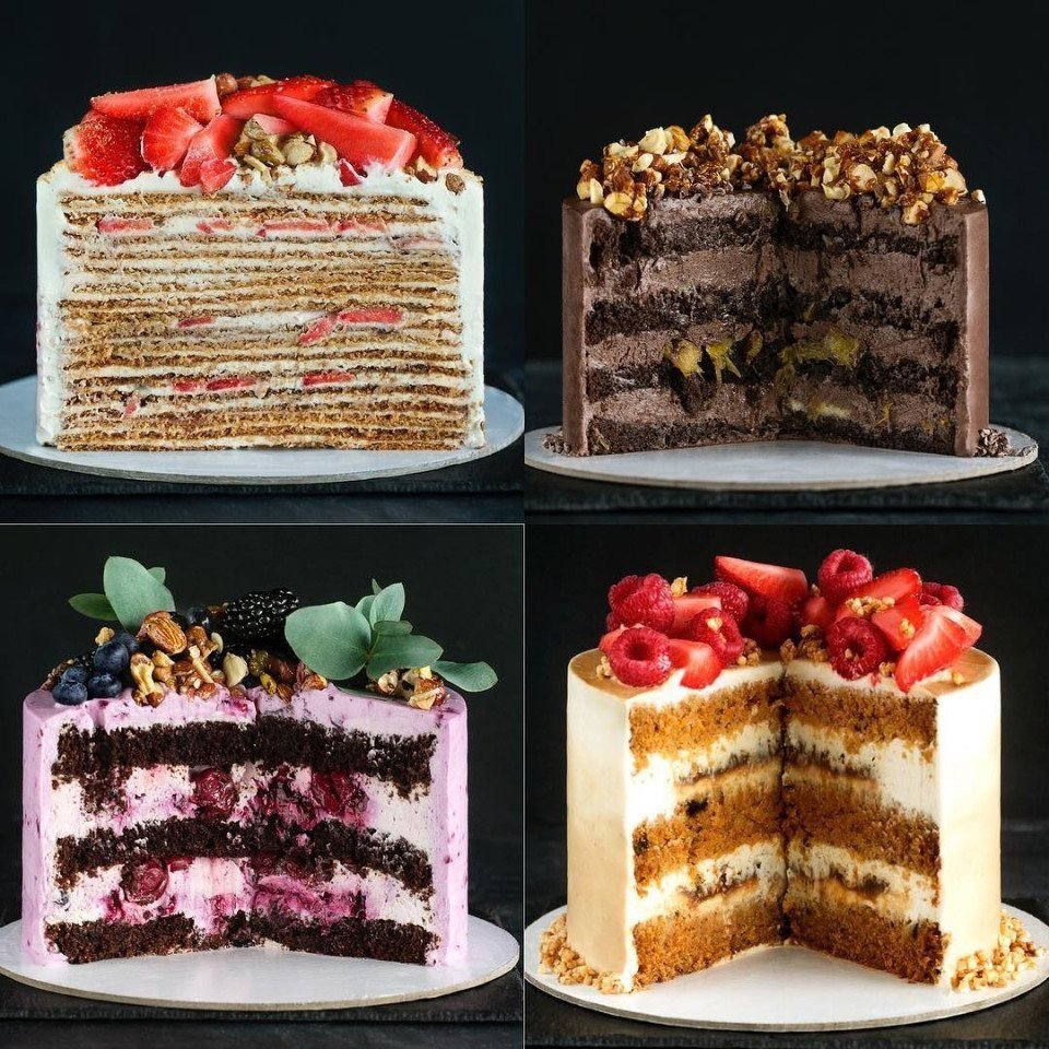 картинки новых тортов
