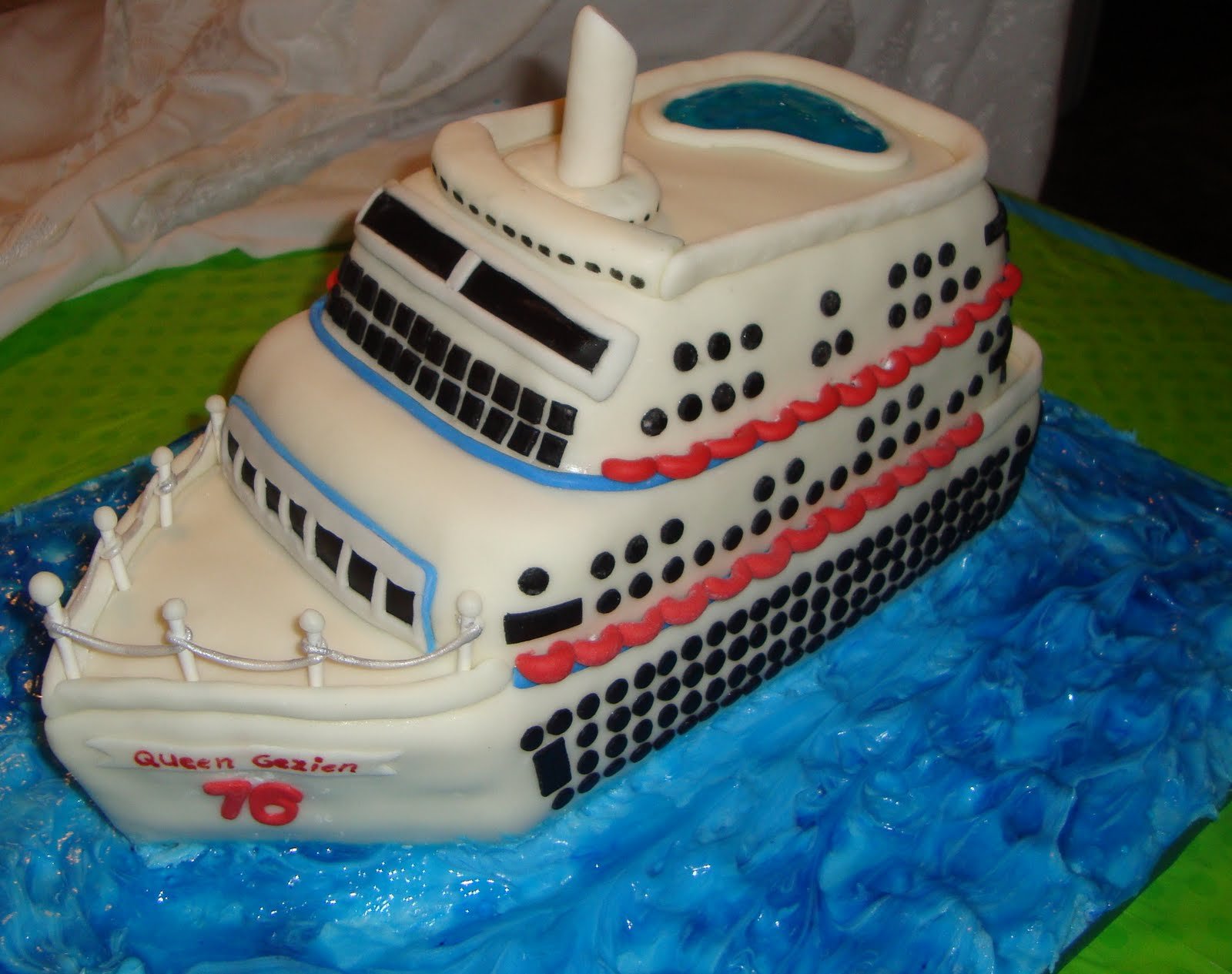 Торт «корабль»