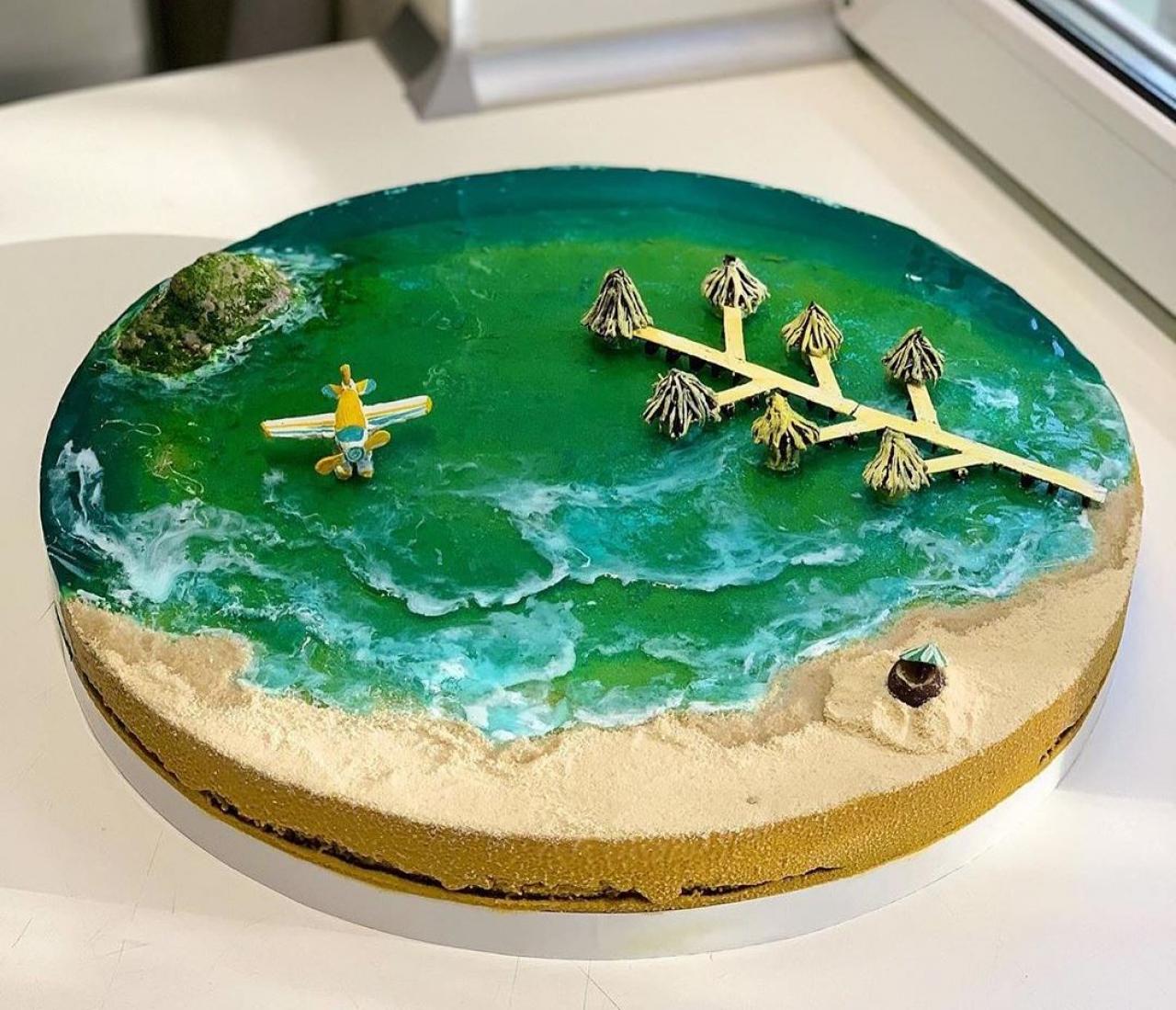 Торт Море И Пляж