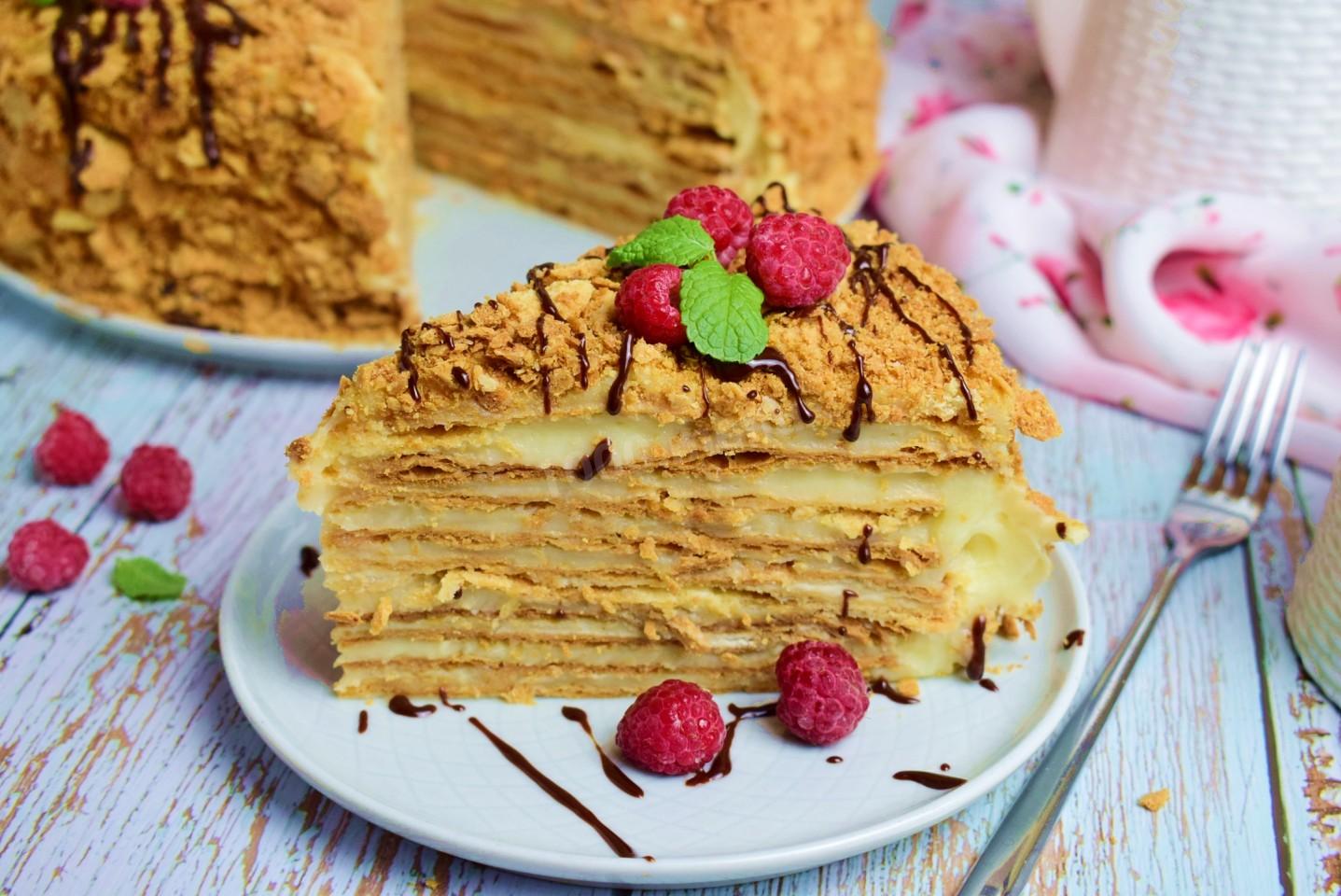 Торт Наполеон классический смак