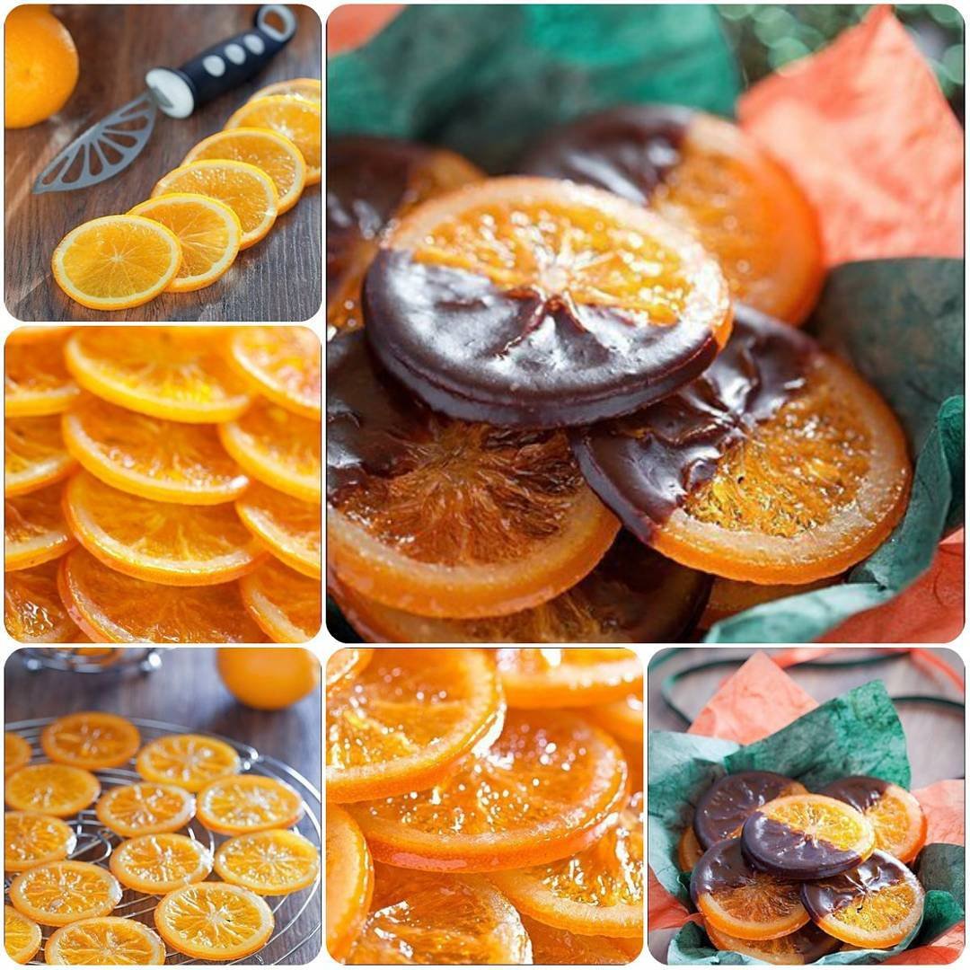 Апельсиновые цукаты в шоколаде