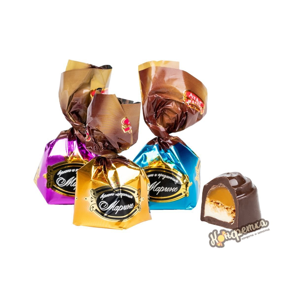 Шоколадные конфеты АТАГ Шексна