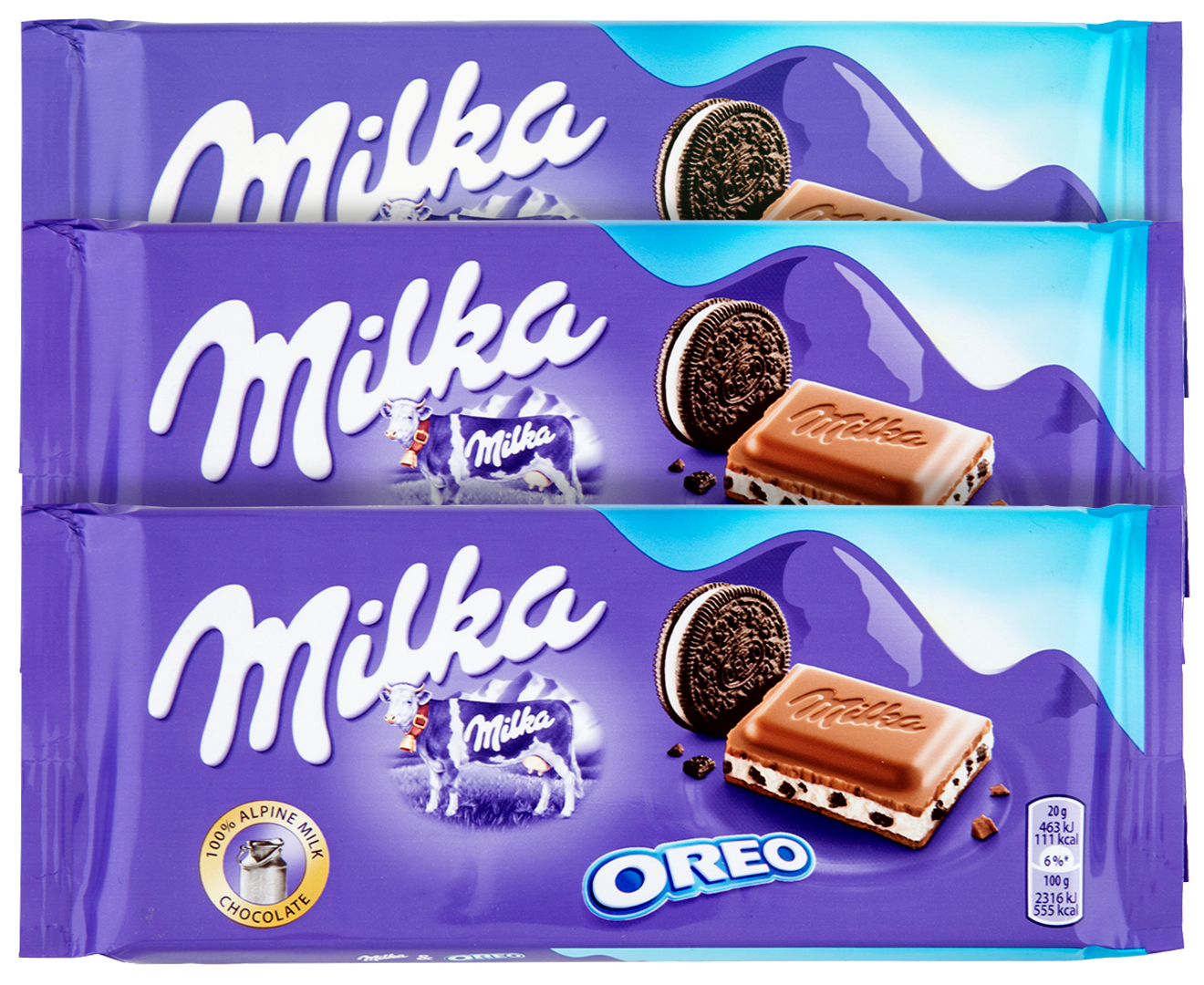 Шоколад Milka Oreo большая