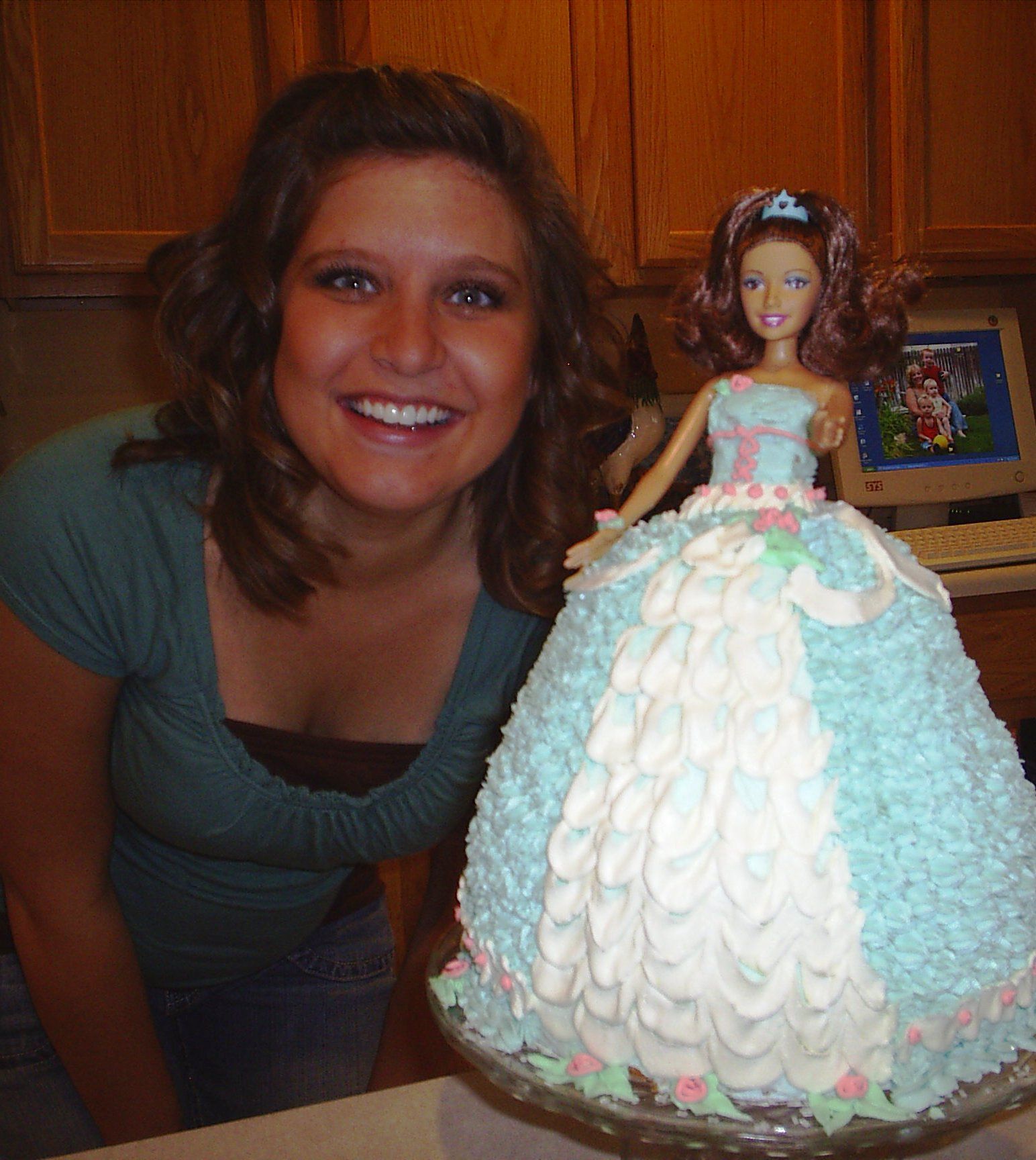 Торт кукла