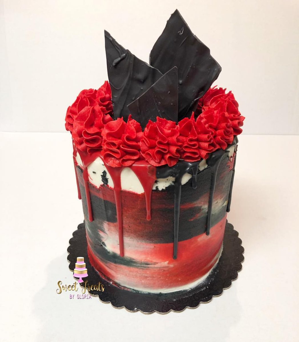 Черно Красный Торт