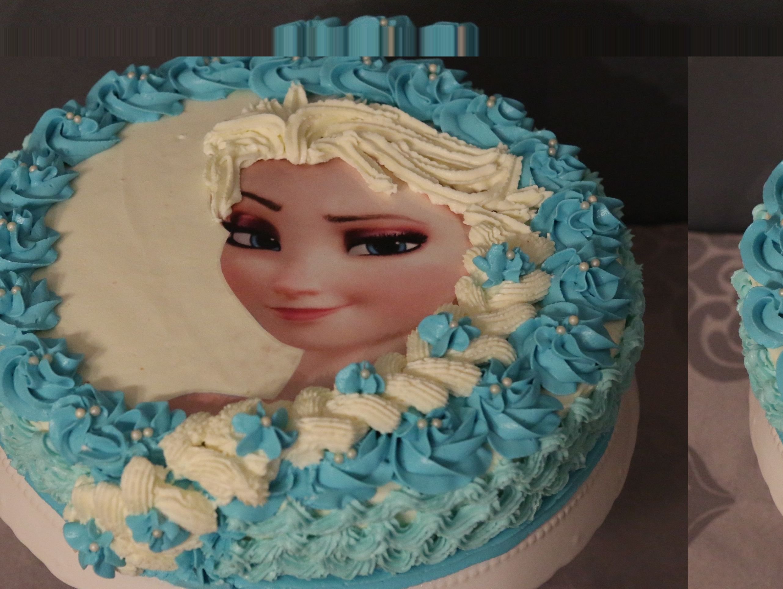 Торт принцесса Эльза