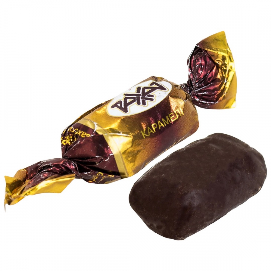 Конфеты Рахат карамель в шоколаде