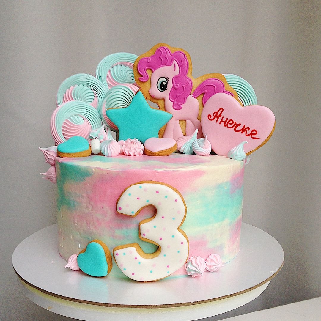 тортик 5 лет девочке на день рождения