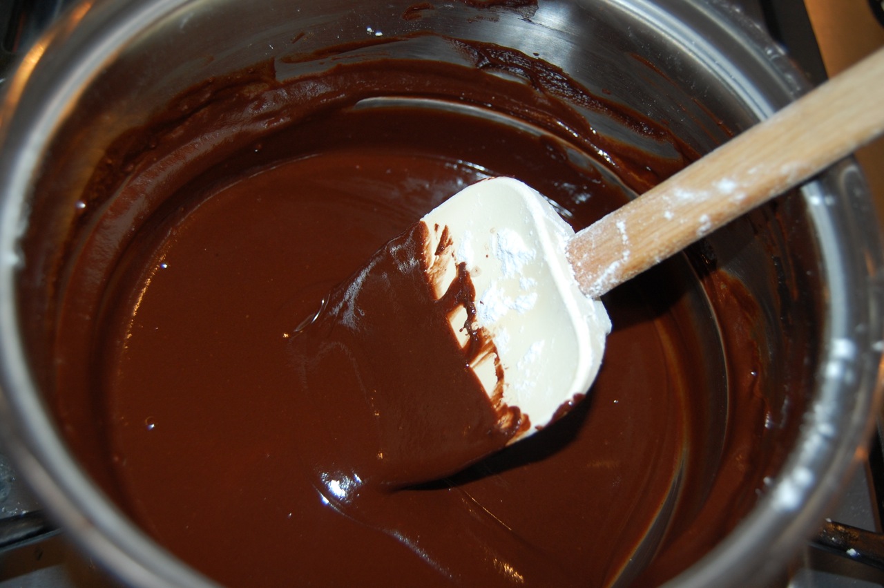 Приготовление шоколадной глазури