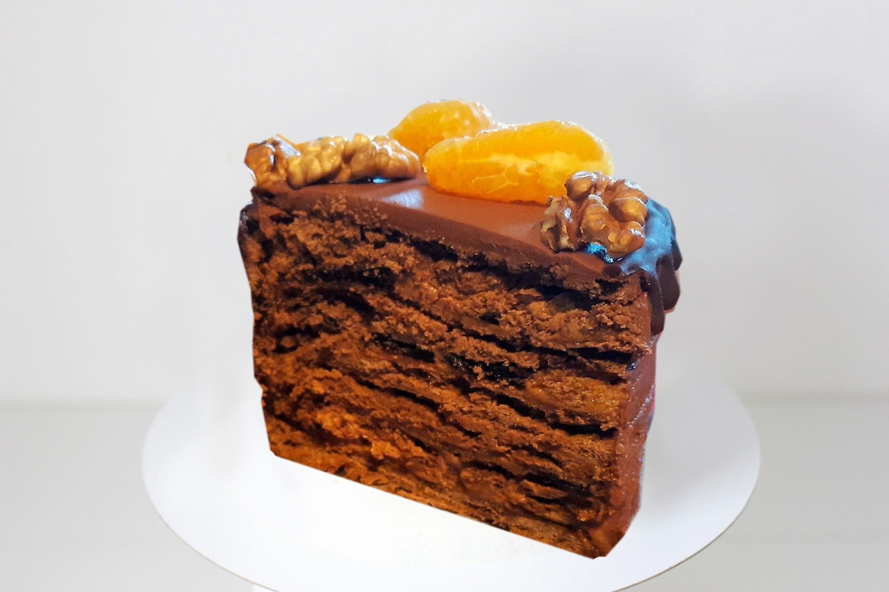 Шоколадный Торт С Апельсином