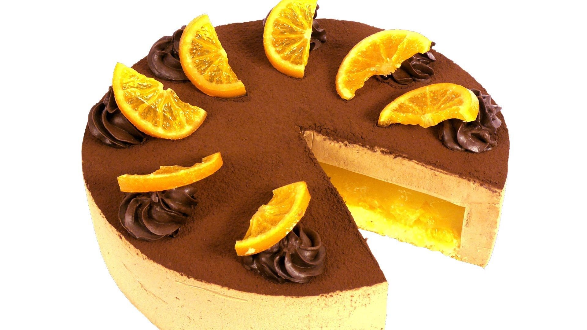 Торт Шоколад Апельсин
