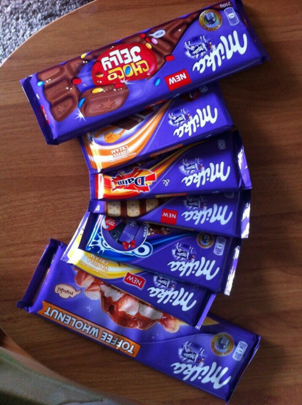 Шоколадки много шоколадок