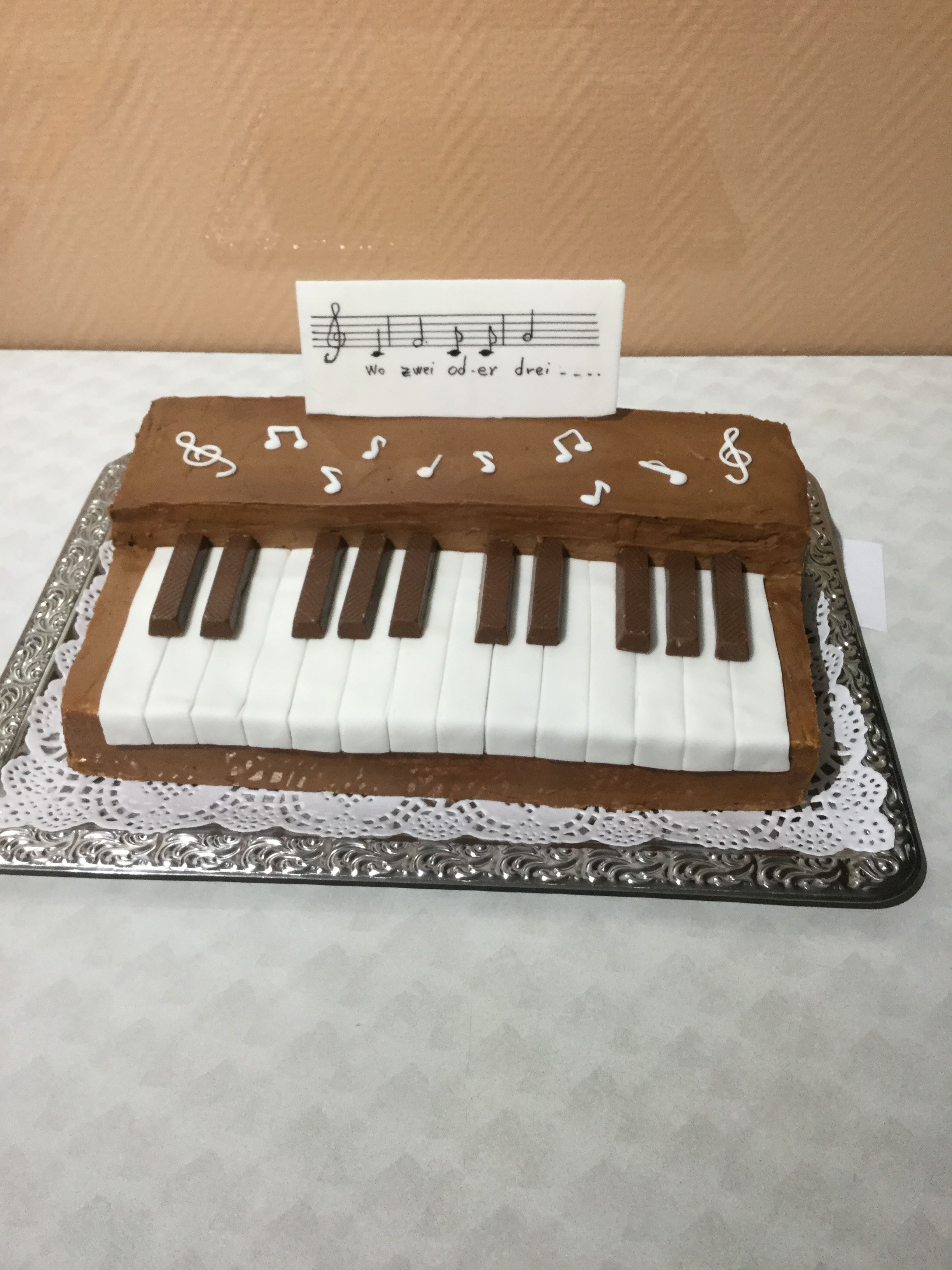 Торт Пианино