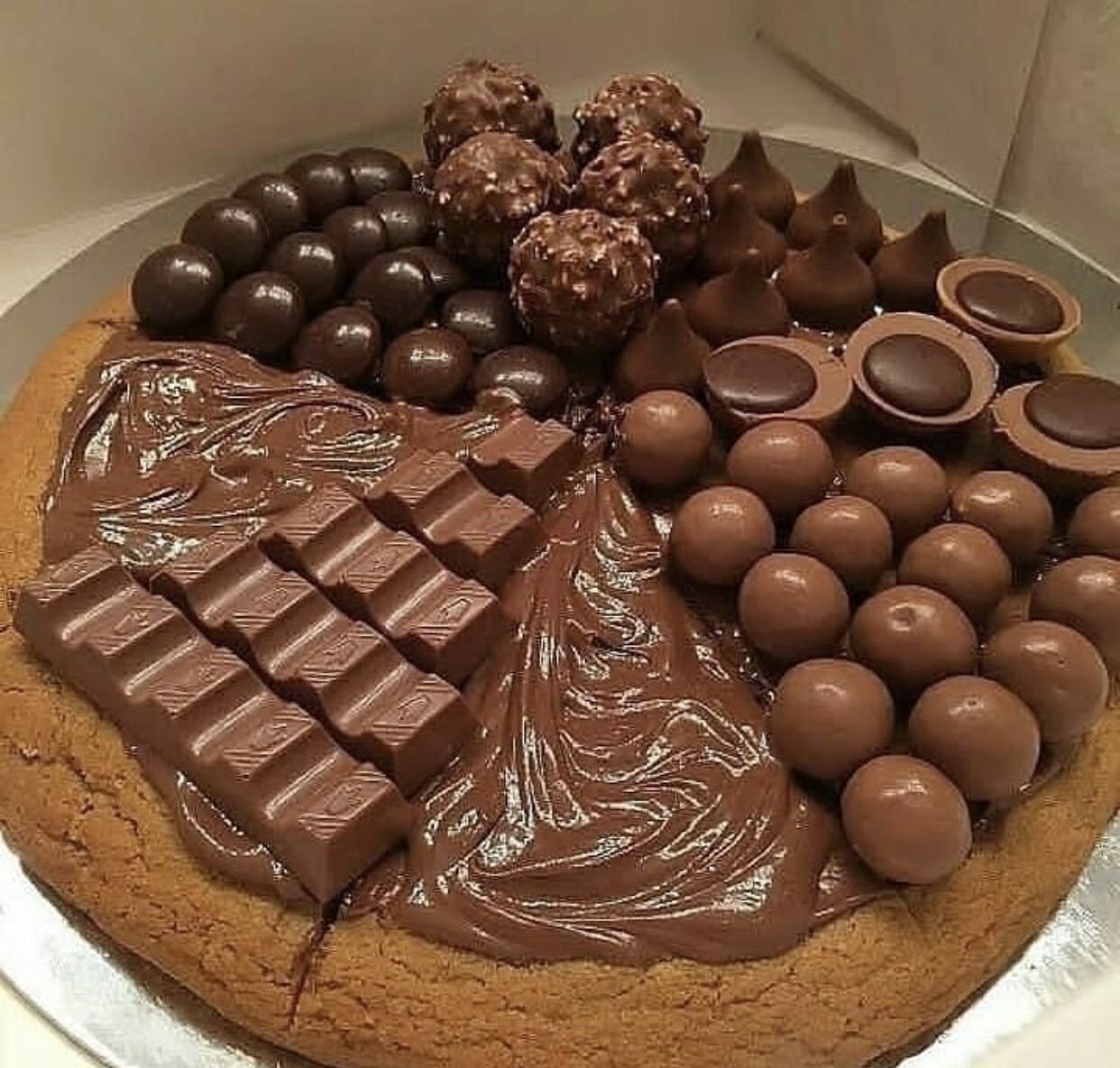 Аппетитный тортик с шоколадом