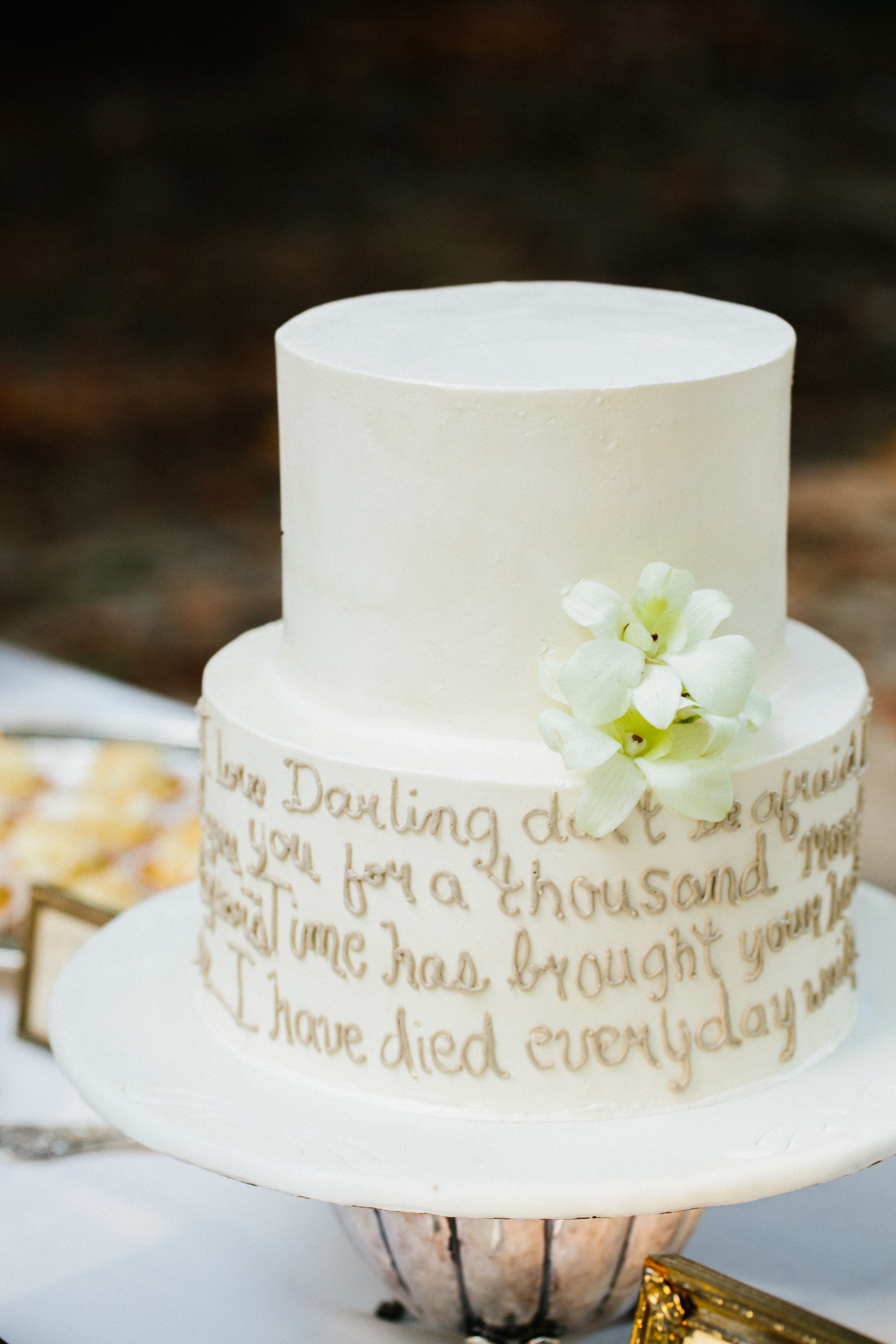 Торт на свадьбу в стиле Минимализм