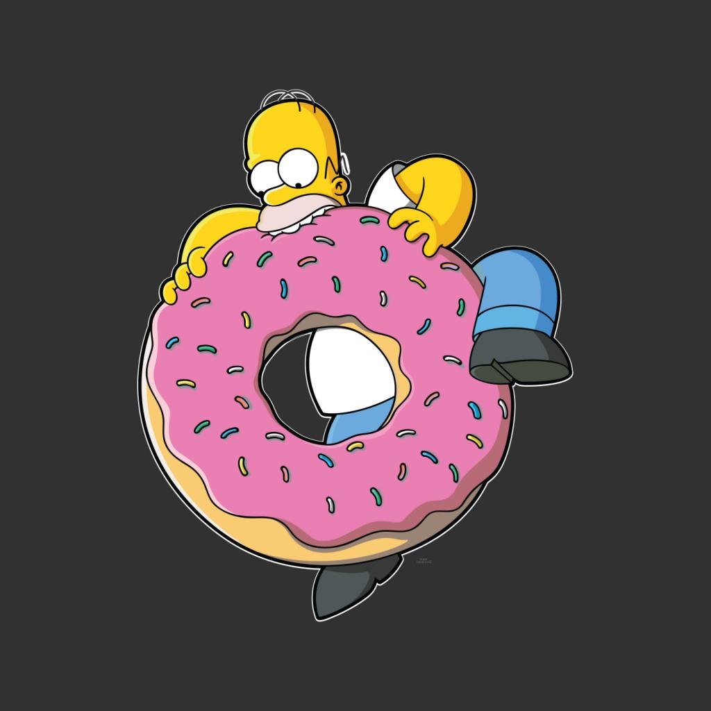 Гомер симпсон с пончиком (71 фото) .