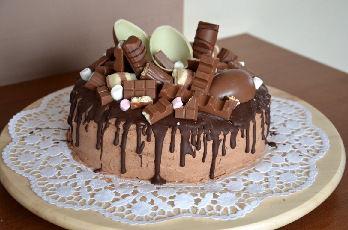 Как украсить торт растопленным шоколадом в домашних условиях