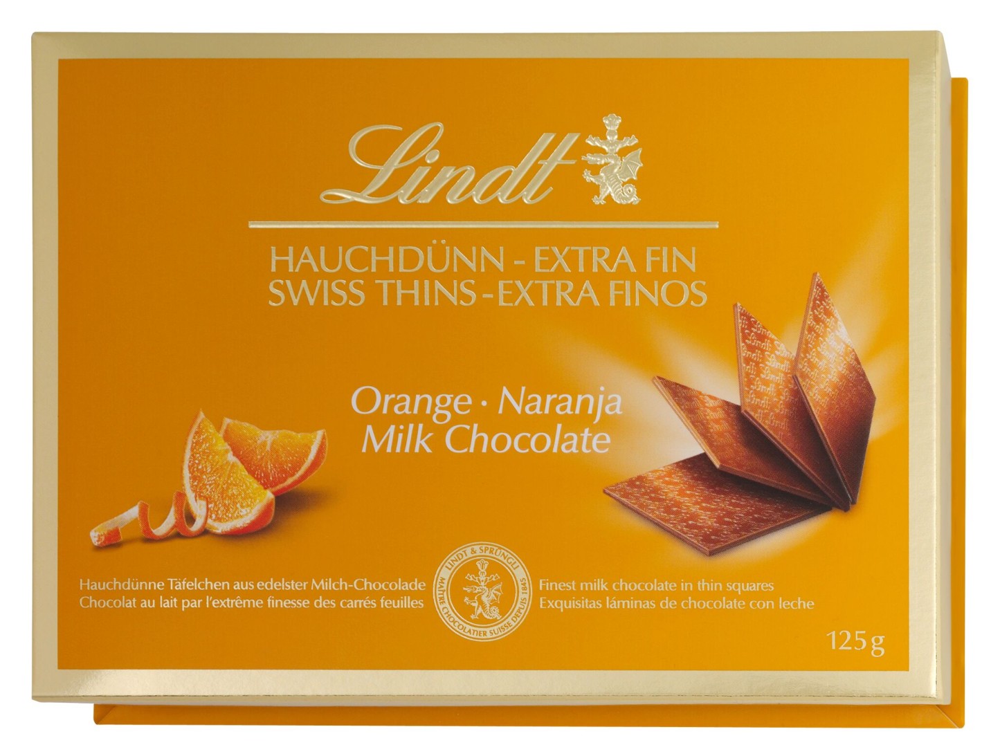Шоколад Lindt Swiss пластинки