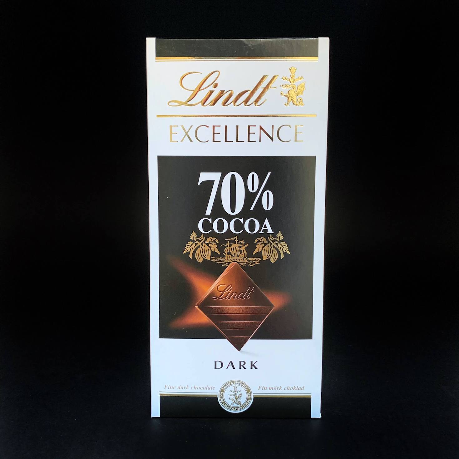 Шоколад Lindt Excellence темный с кунжутом