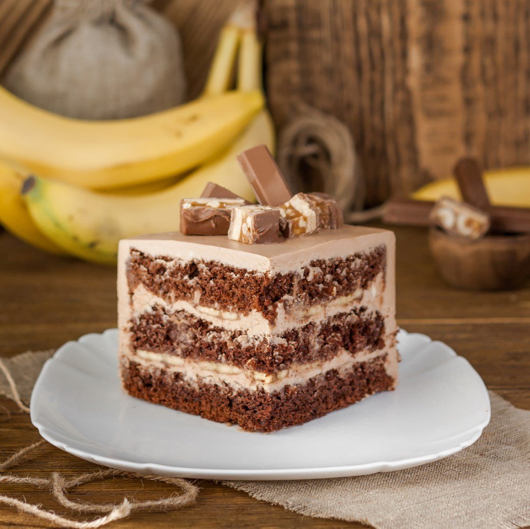 Торт банановый Брауни