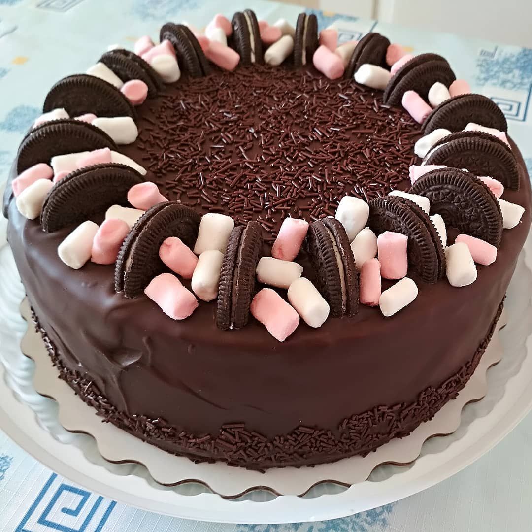Как украсить торт в домашних условиях на день рождения фото