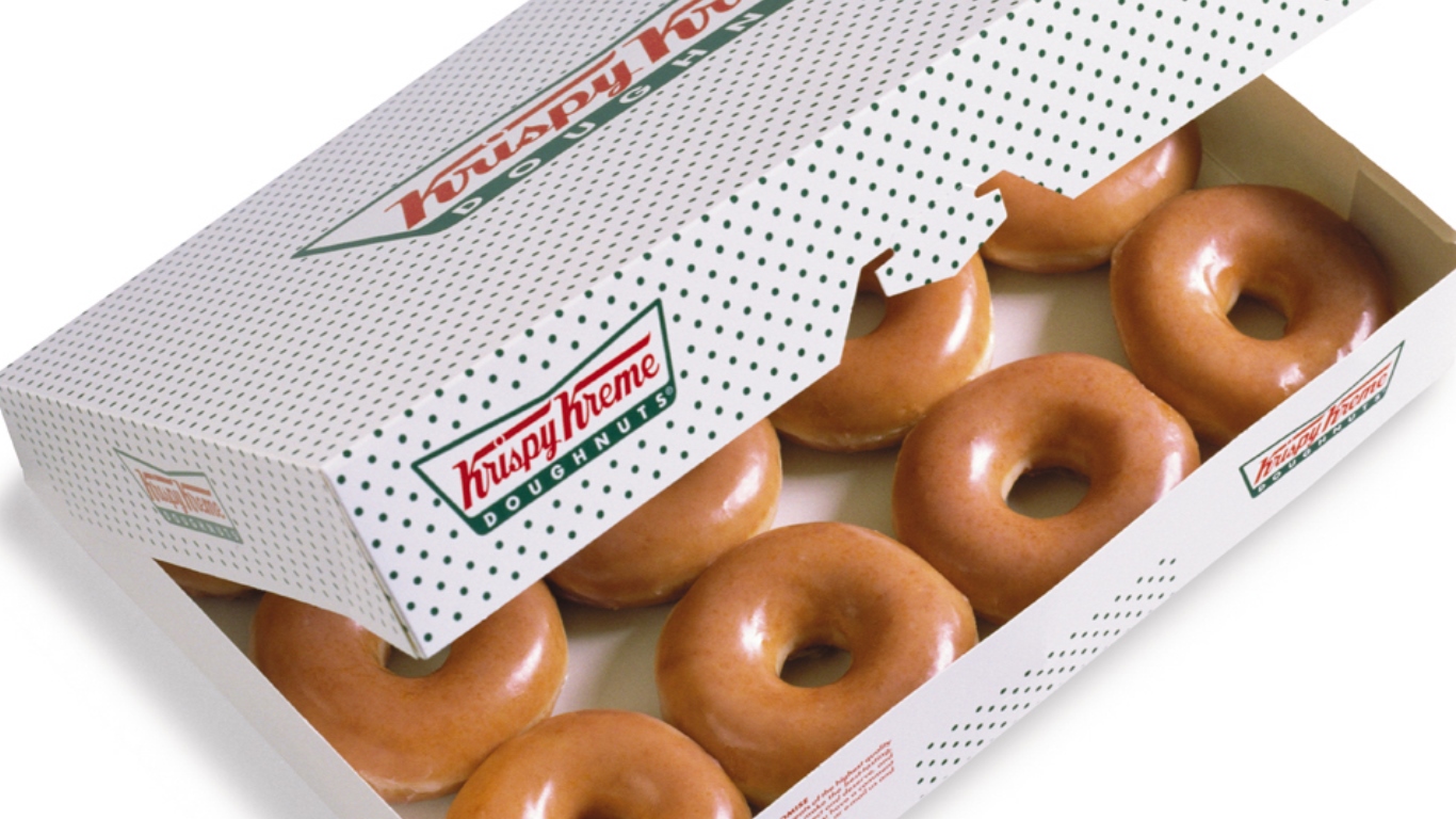 Krispy Kreme коробка