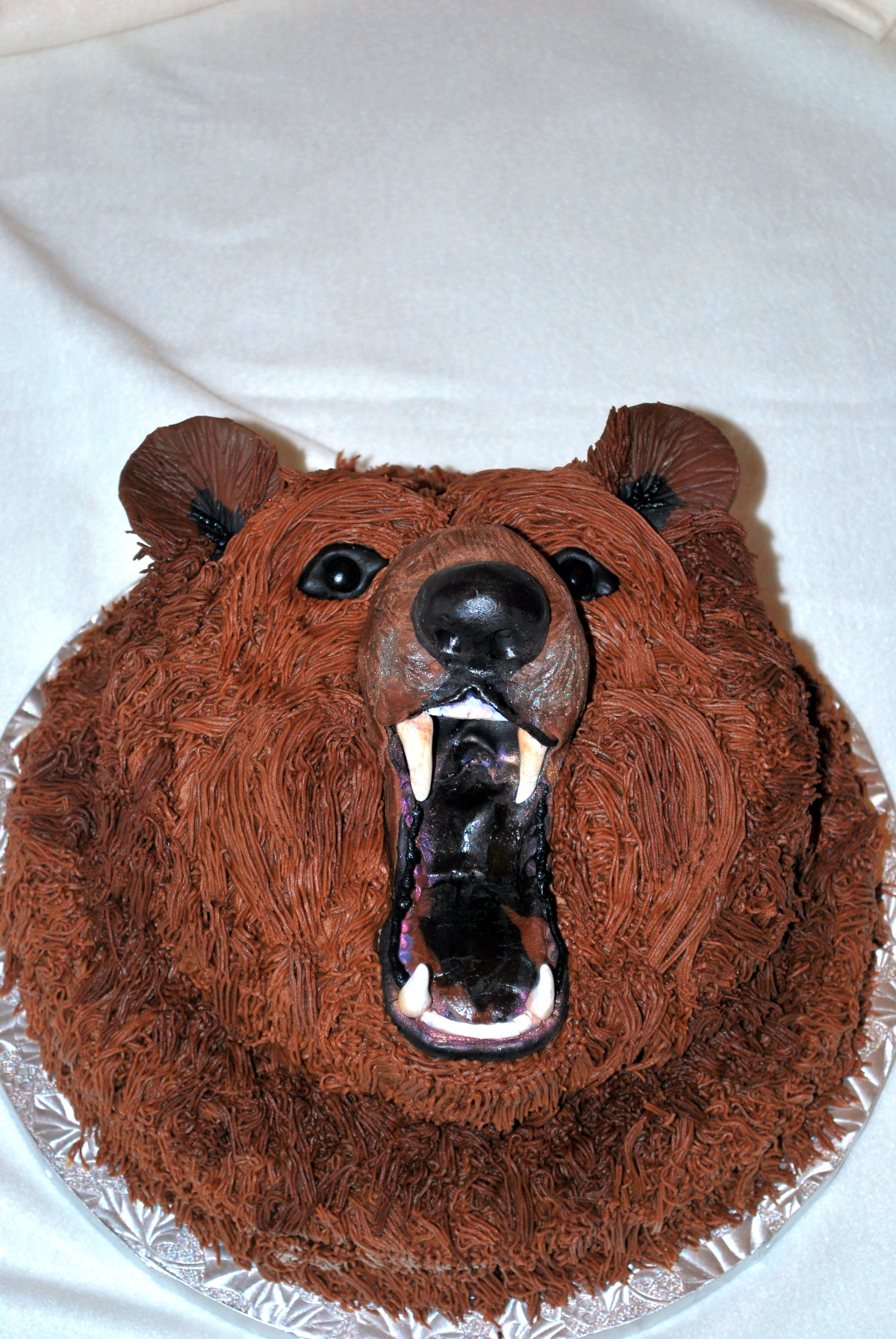 Тортик в виде медведя