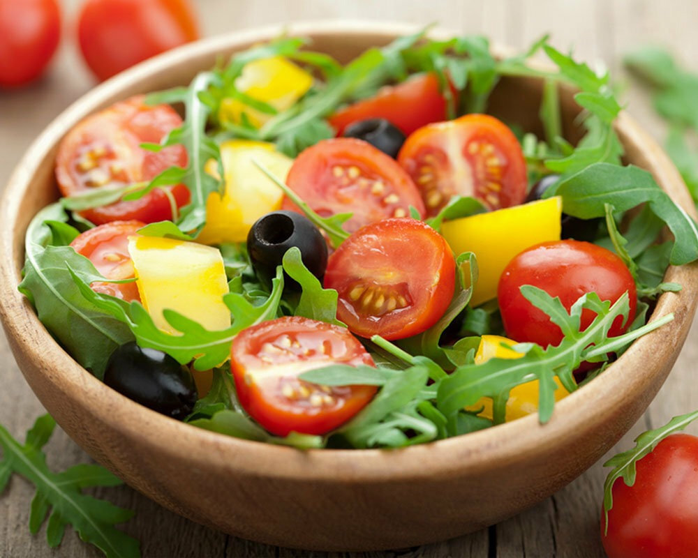 Салат свежесть из овощей