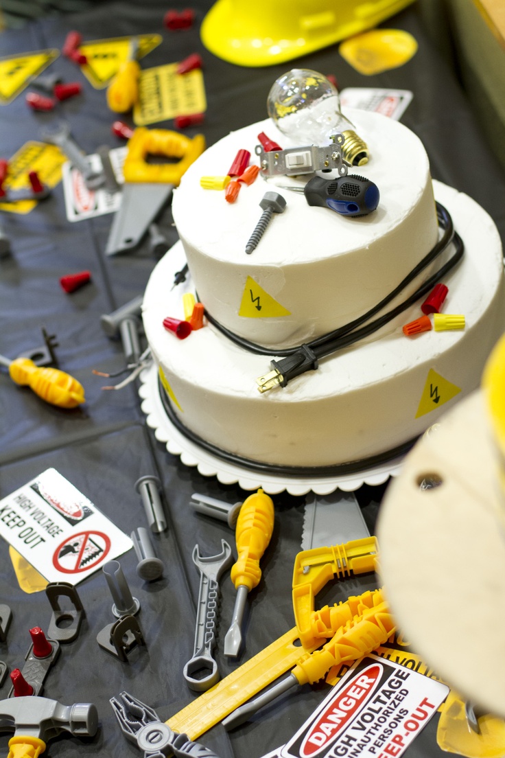 торт для электрика с днем рождения фото