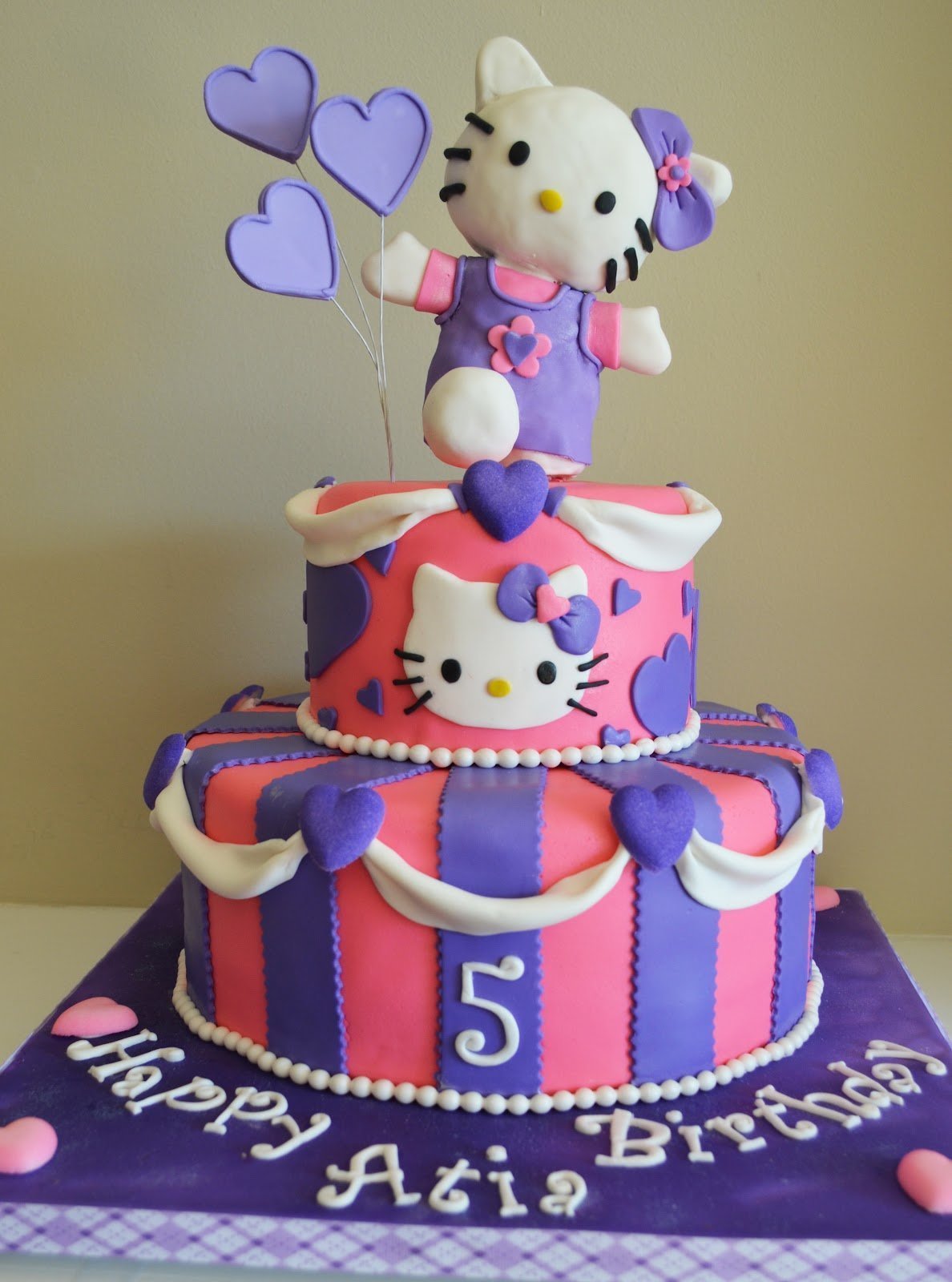 Детский торт на день рождения девочке 5 лет