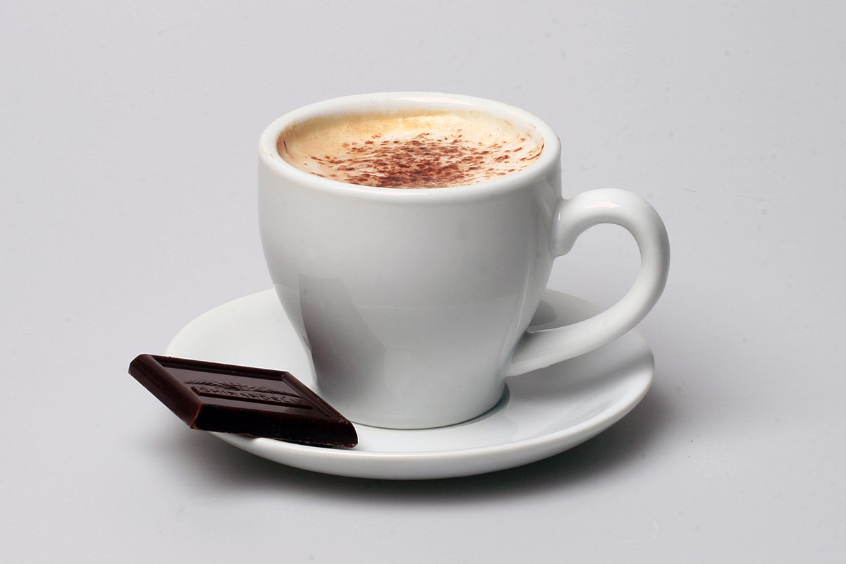 Кружка кофе с шоколадом