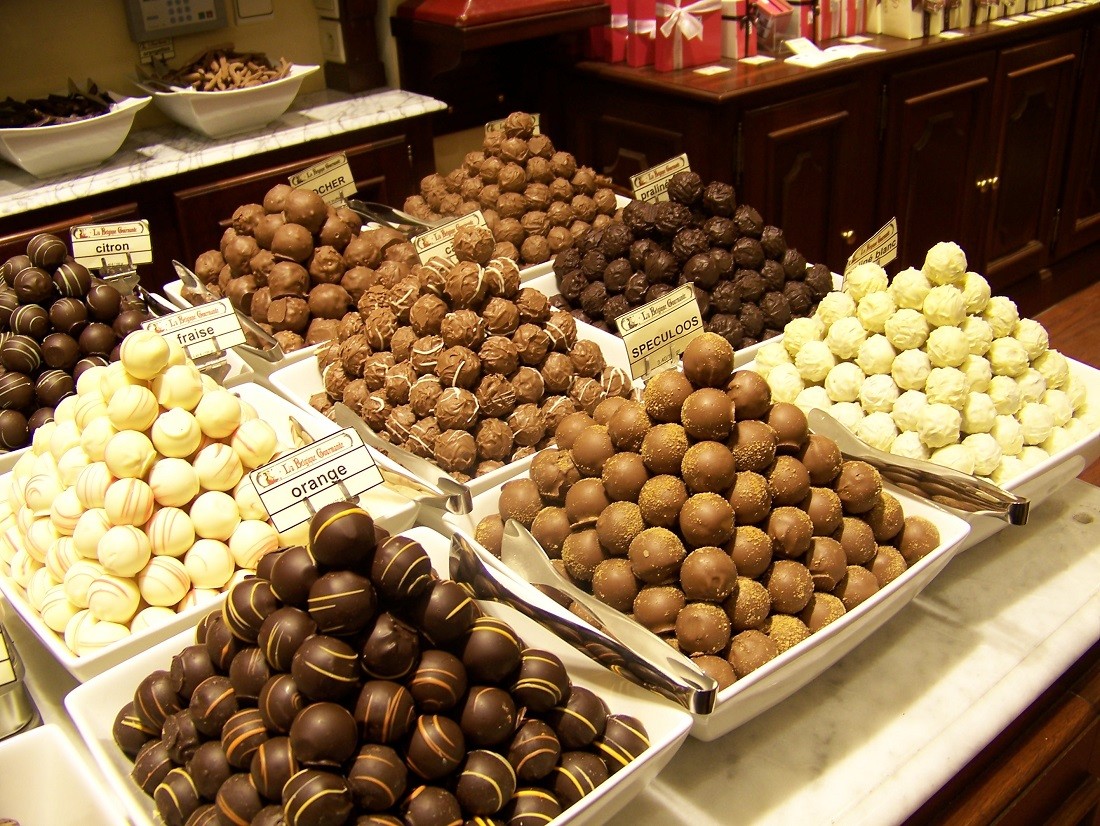 Бельгия шоколадная фабрика