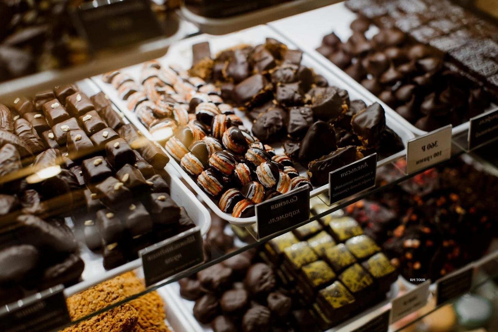 Шоколадный бутик бельгийский шоколад