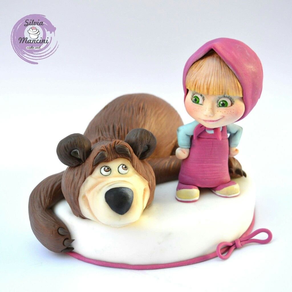 Маша и медведь торт Машенька