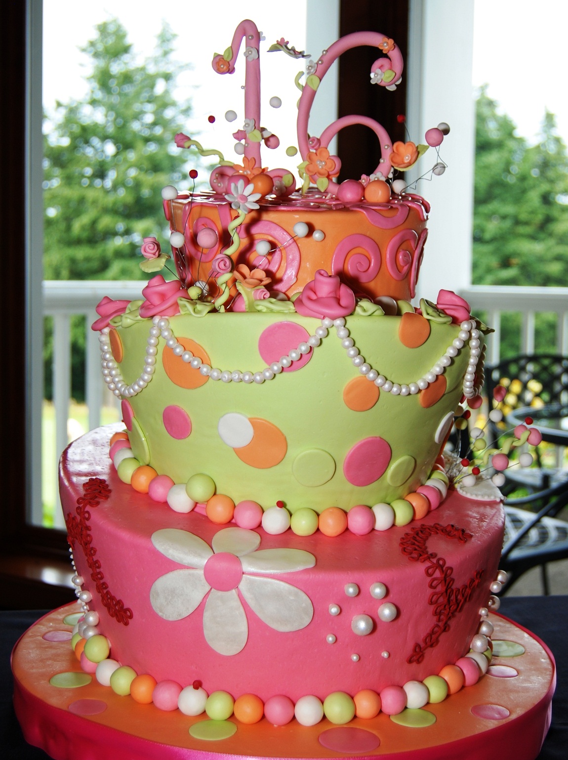 Фото торты для девочек на день рождения фото