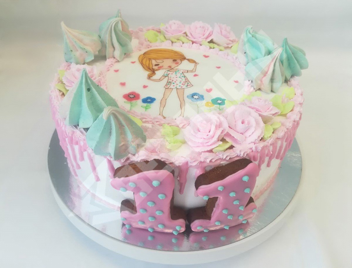 торт для девочки 8 лет фото современные