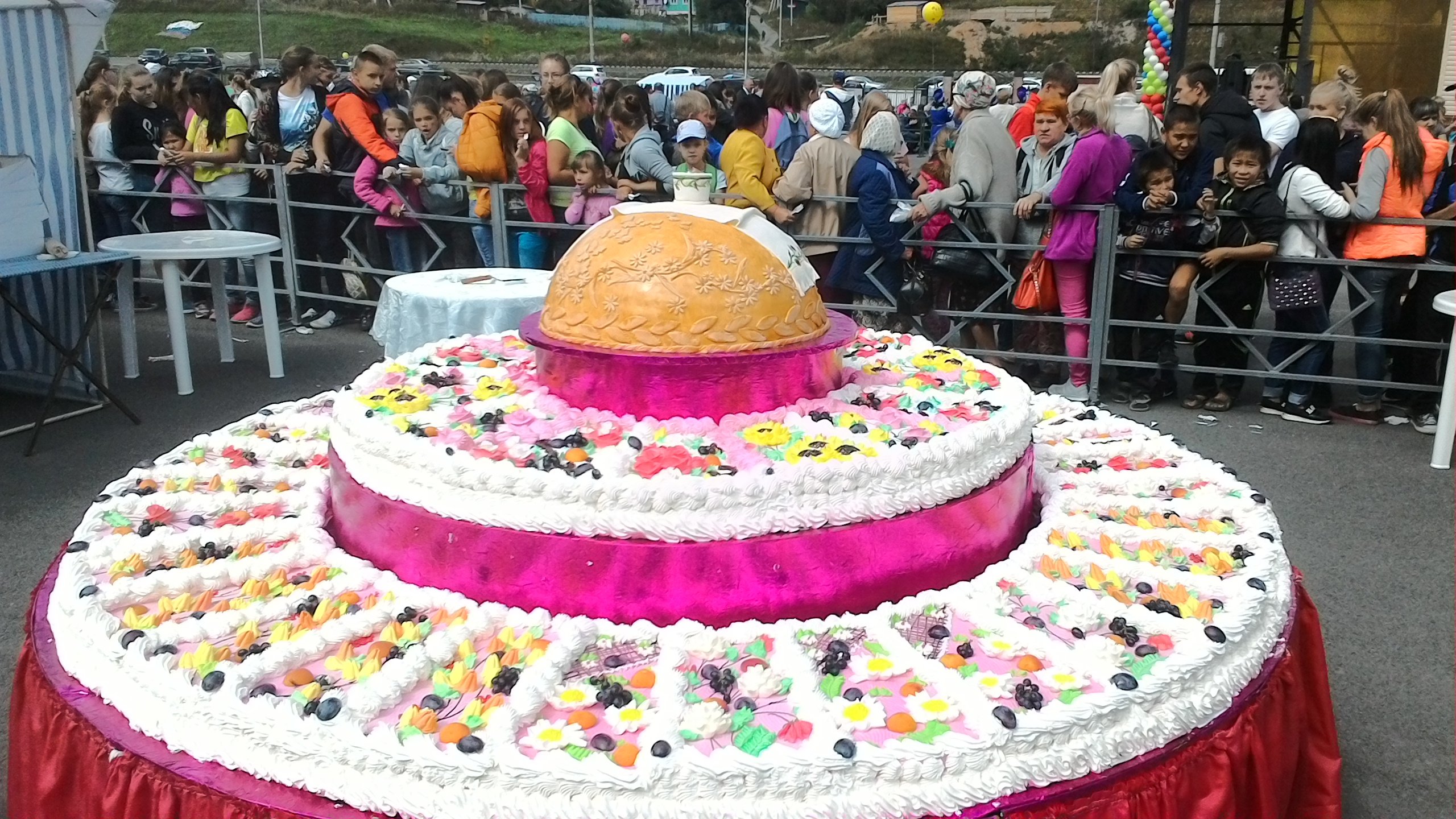 огромный торт с днем рождения картинки