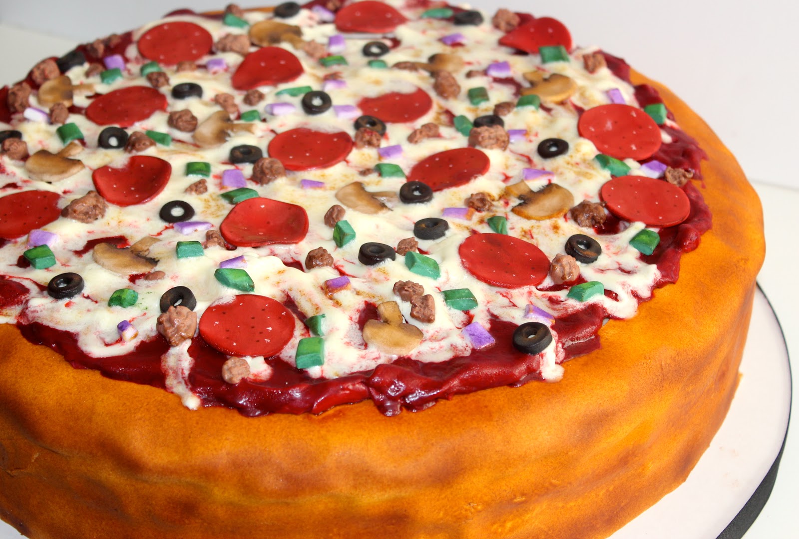 торт в виде пиццы без мастики фото фото 82