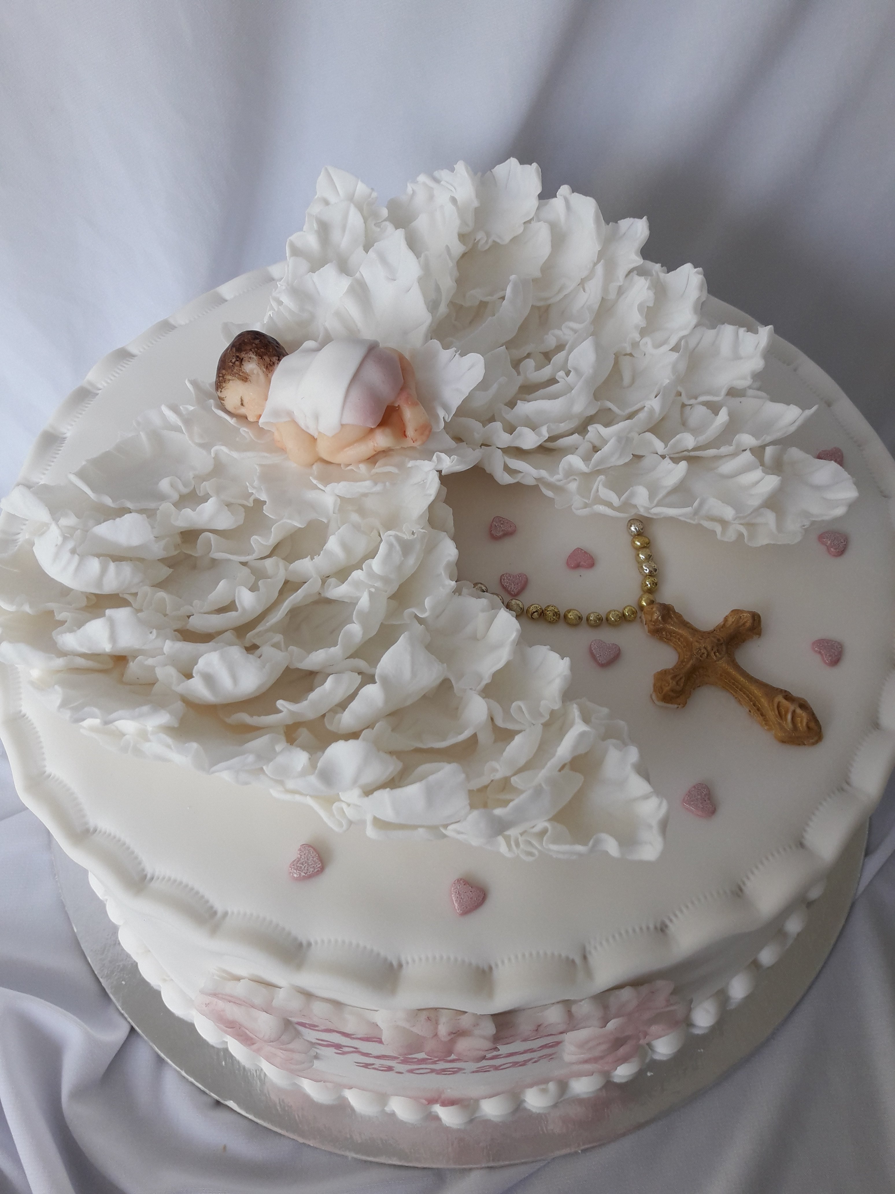 Таинство крещения Софии торт