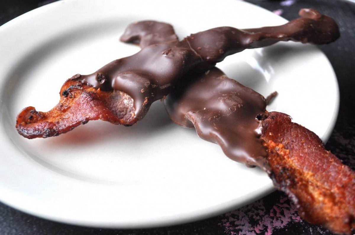 Chocolate cock sharing photo